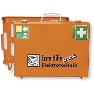 Erste-Hilfe-Koffer Spezial MT-CD Österreich-Norm Erweit. Elektrotechnik orange
