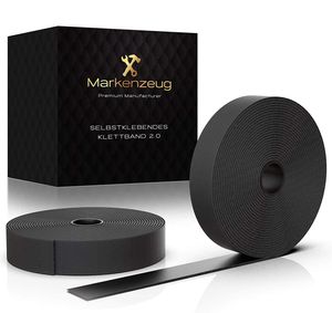 MARKENZEUG Premium Klettband selbstklebend I 8m - Gut