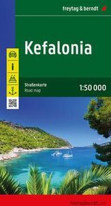 Kefalonia, Straßenkarte 1:50.000, freytag & berndt