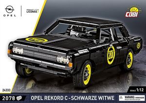 Cobi  Opel Rekord C Schwarze Witwe  Bausatz aus Klemmsteinen #24333