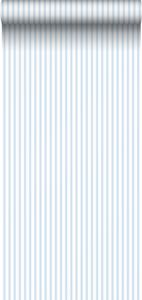 Sanders & Sanders Pruhovaná modrá a biela tapeta - 640590 - 53 cm x 10 m