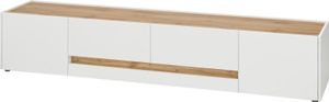 Villa Hauswerk Lowboard City weiß 220 x 40 x 45 cm AWWCCi33