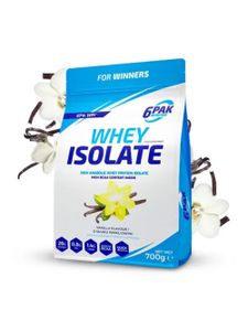 6PAK Nutrition Whey Isolate – 700 g Vanilla