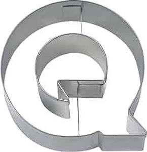 Städter Ausstecher Buchstabe Q, Ausstechform, Plätzchenform, Keks, Plätzchen, Edelstahl, 6.5 cm, 112865 Städter Ausstecher Buchstabe Q, Ausstechform, Plätzchenform, Keks, Plätzchen, Edelstahl, 6.5 cm, 112865