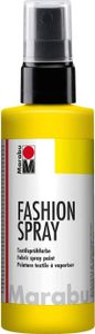 Marabu Textilsprühfarbe "Fashion Spray" sonnengelb 100 ml
