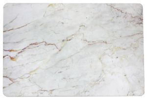 Schreibtischunterlage Marmor marmoriert beige 40 x 60 cm abwischbar