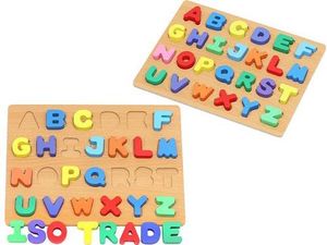 Holz Alphabet Puzzle Komplettes ABC  Lernspielzeug Farben Spielen Lernen 7471