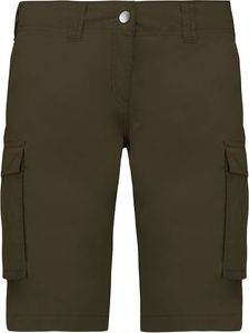 Kariban Dámské kraťasy bermudy K756 Green Light Khaki (38)