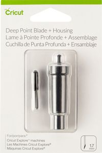 Cricut Deep Point Blade + Housing, Messer + Halterung