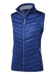 BLACK CREVICE - Dámská outdoorová hybridní prošívaná vesta | Barva: modrá | Velikost: 46