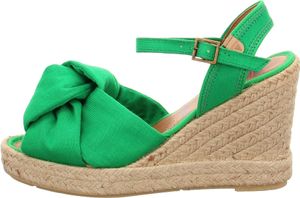 Verbenas Espadrilles Sandalen Star Sardegna Damen 31353635393631 Grün 41 EU