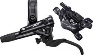 SHIMANO Scheibenbremse Deore XT M8120 VR, links, mit BLM8100, 1000 mm, schwarz