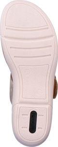 Remonte Damen Pantolette lässig und bequem mit Kunstleder und Textil R6858, Größe:39 EU, Farbe:Beige