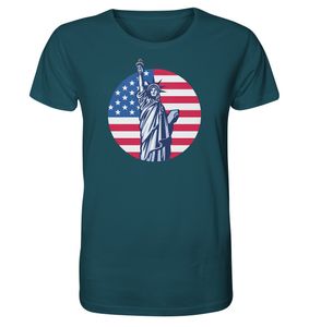 USA - Statue Of Liberty - Organic Shirt – Stargazer / XS