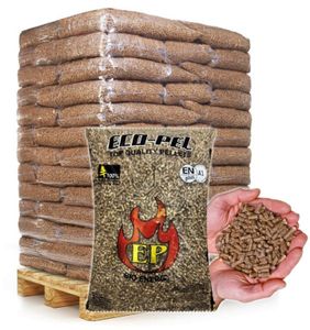 Paliwo drzewne premium pellet paleta 65 worków 975 kg 6mm