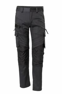 Pracovné nohavice Qualitex "Protectano" v antracitovej farbe, veľkosť: M - zimné nohavice - podšité dielenské nohavice
