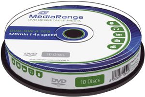 MEDIARANGE MR450 - DVD-RW - Tortenschachtel - 10 Stück(e) - 4,7 GB