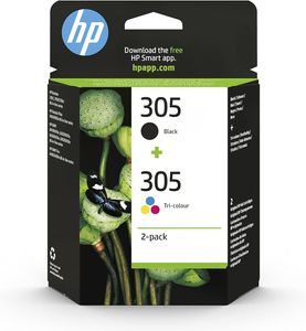 Hewlett-Packard HP originál ink 6ZD17AE#301, HP 305, blister, HP 2-pack DeskJet 2300, DeskJet 2710, DeskJet 2720, DeskJet 6ZD17AE#301