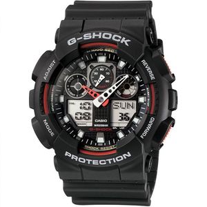 Casio - Zegarek na rękę - Męski - Chronograf - Zegarek G-Shock GA-100-1A4ER