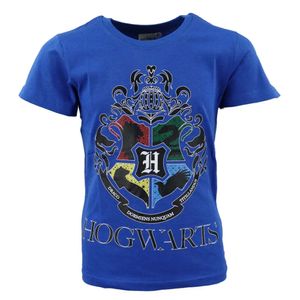 Harry Potter Hogwarts Jugend T-Shirt – Blau / 116