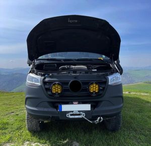 2x tlmič kapoty pre Mercedes Sprinter W907 Zdvihák kapoty Sada tlmičov zdvíhania
