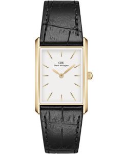 Daniel Wellington Dámské hodinky Bound Black Crocodile Gold 22