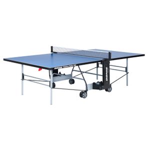 Donic Outdoor-Tischtennisplatte Roller 800, wetterfest, klappbar, schneller Aufbau, inklusive Tischtennisnetz, mit Schläger- und Ballhalterung,Tischtennis
