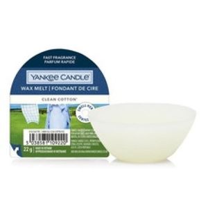 Yankee Candle Clean Baumwolle duftendes Wachs 22 g