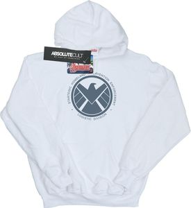 Marvel - "Agents Of SHIELD Logistics Division" Kapuzenpullover für Herren BI2417 (M) (Weiß) Marvel - "Agents Of SHIELD Logistics Division" Kapuzenpullover für Herren BI2417 (M) (Weiß)