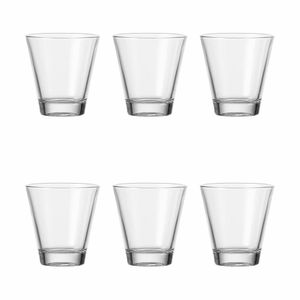 Leonardo Ciao Tumbler Small Set of 6, pohár na pitie, pohár na vodu, pohár na džús, sklo, 250 ml, 35452