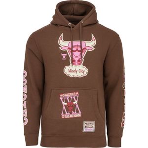 Mitchell & Ness Fleece Hoody - BROWN SUGAR Chicago Bulls - L