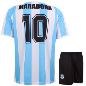 Argentinien Trikot Set Maradona - Kinder und Erwachsene - XXL
