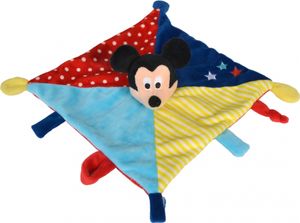 Simba 6315876393 - Disney Mickey 3D Schmusetuch Color
