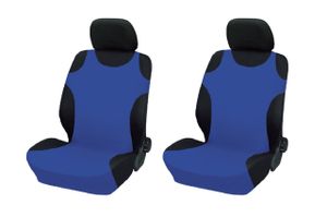 SE87014 Bavlnené poťahy na sedadlá - modré, 2 kusy