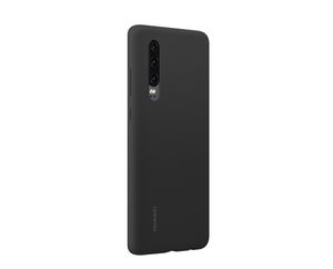 Huawei P30 Silicone Car Case Backcover Black