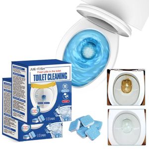 32 Stück WC-Reiniger Reinigung, Toilettenreiniger Tabs, Automatischer WC Frische mit Bleichmittel