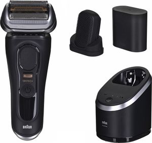 Zastřihovač Braun Series 9 Pro+ 9590cc Wet & Dry Foil Scraper Trimmer Black