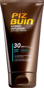 Piz Buin Hydro Infusion, Żel z filtrem przeciwsłonecznym, Ciało, Tubka, Nawilżający, Ochrona, Skóra uniwersalna, 150 ml