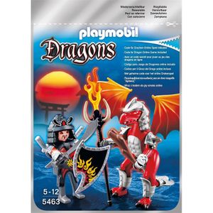PLAYMOBIL 5463 Fire Dragon mit Kämpfer