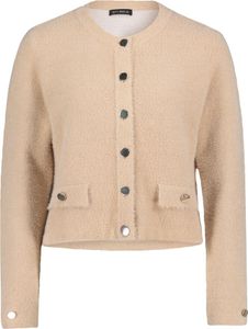 Strickjacke Kurz 1/1 Arm 7234 Classic Beige Größe 44 Strickjacke Kurz 1/1 Arm 7234 Classic Beige Größe 44