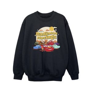 Disney - "Cars Radiator Springs Group" Sweatshirt für Mädchen BI11533 (128) (Schwarz)