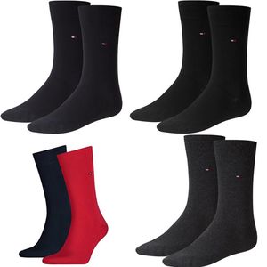 Tommy Hilfiger Herrensocken Doppelpack Schwarz, Größe: 39-42