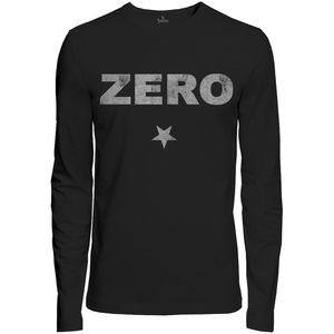 The Smashing Pumpkins - "Zero" T-Shirt für Herren/Damen Uni Langärmlig RO1890 (M) (Schwarz)