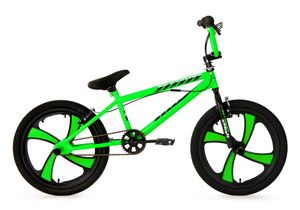 KS Cycling 20 Zoll Freestyle BMX Cobalt grün