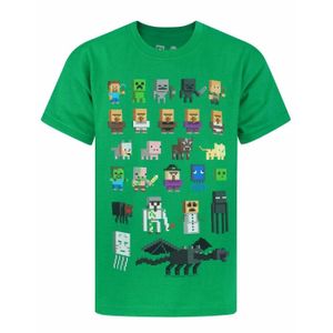 Minecraft - T-Shirt für Kinder NS7307 (152-158) (Grün)