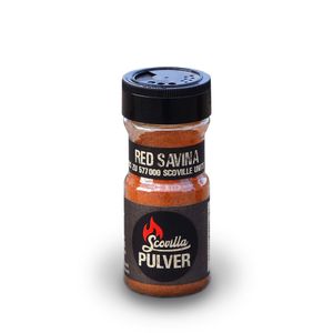 Scovillas Red Savina, Chilipulver im Shaker, 45g