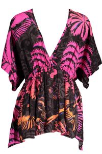 DESIGUAL Kleid Damen Textil Schwarz SF19508 - Größe: XL
