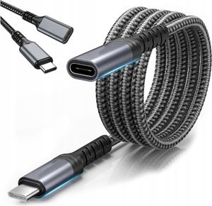 USB-C Buchse Thunderbolt 3 4K 60 Hz 10GB 100W 2M Verlängerungskabel