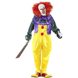 Klassischer Horror Clown Kostüm, Größe:L