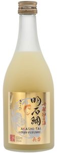 Akashi Sake Brewery Sake Ginjo Yuzushu 10%vol Sake aus Japan NV Sake ( 1 x 0.5 L )